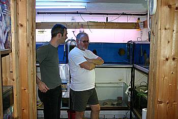 koi-diskus-center-illingen im Keller
