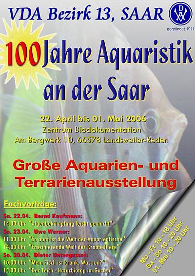 100 Jahre Aquaristik an der Saar