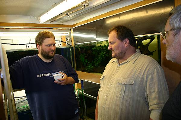 Ingo Seidel bei Henry im Fischkeller